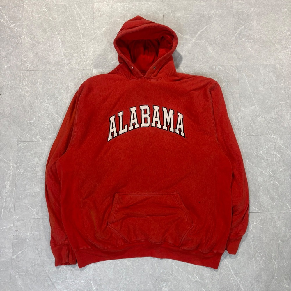 Steve & Barrys Alabama Crimson Tide Technical Fleece Hoodie Red XXL 4815